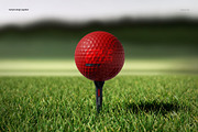 Golf Ball & Accessories Mockup Set, a Merchandise Mockup by creatsy5 (Thumbnail 12 of 17)