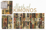 Calligraphy and Kimonos, a Decorative Illustration by rileyBgraphics (Thumbnail 1 of 6)