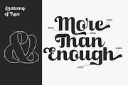 Skinno — A Variable Script Typeface, a Script Font by Skinny Type (Thumbnail 4 of 10)