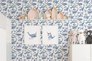 SALE! Watercolor nautical collection, an Animal Illustration by Tiana Geo (Thumbnail 8 of 27)