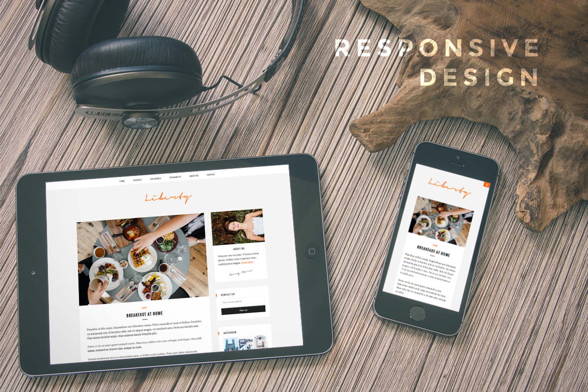 Liberty - Responsive Blog Theme, a WordPress Template by ThemeNeo (Photo 2 of 3)