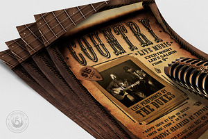 Country Live Flyer Template V5