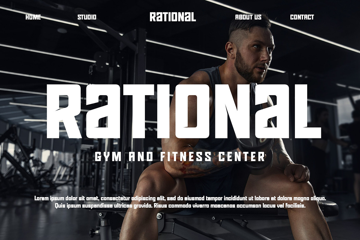 Galantic Sporty Font, a Sans Serif Font by RantautypeStudio (Photo 4 of 13)