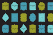 Labels: 18 shapes, different colors, an Object Graphic by moibalkon (Thumbnail 7 of 19)