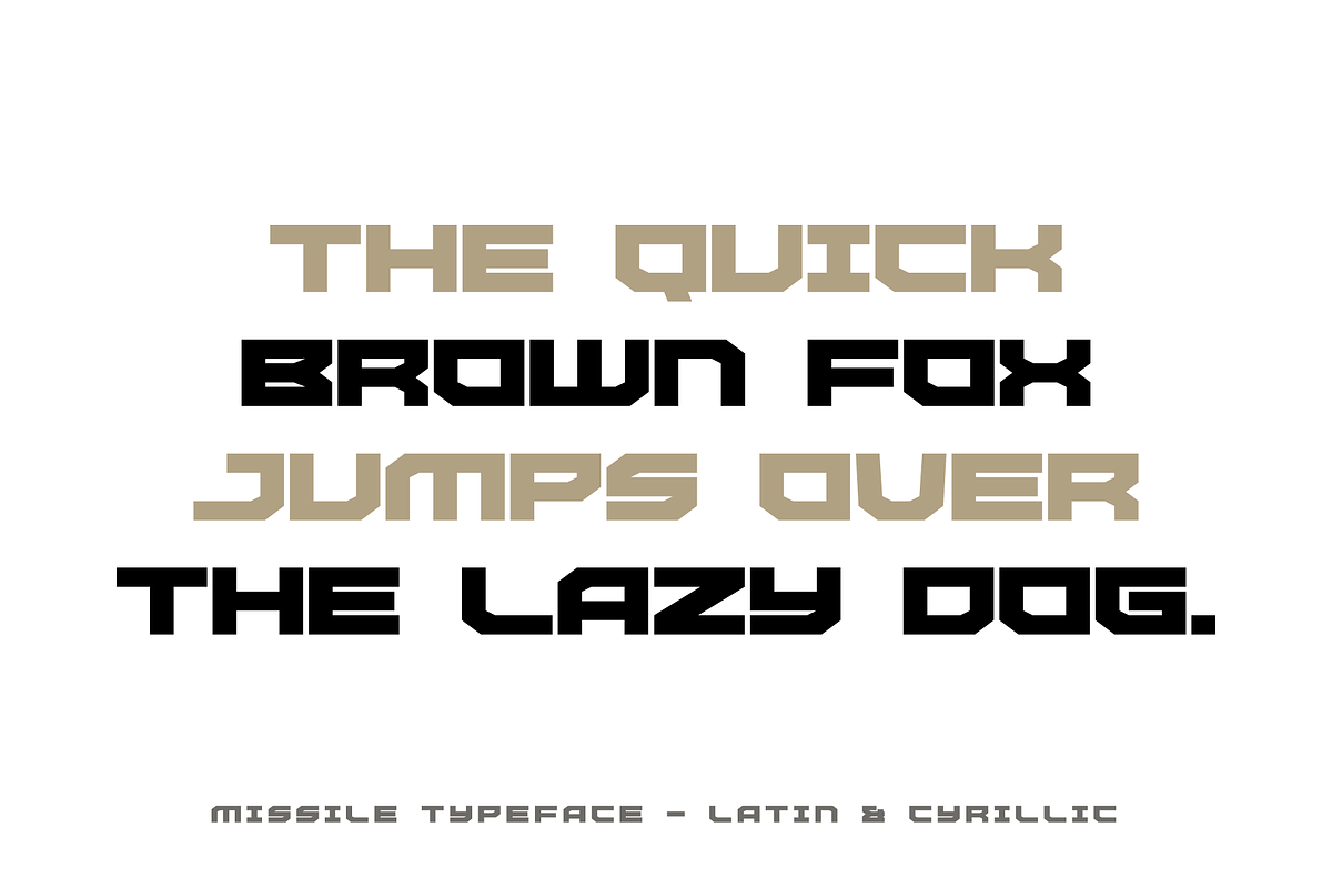 Missile An Army Inspired Typeface, a Sans Serif Font by alpercakici (Photo 2 of 14)