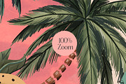 Tropilicious luxury pattern, a Pattern Graphic by MenoMelo Studio (Thumbnail 8 of 9)
