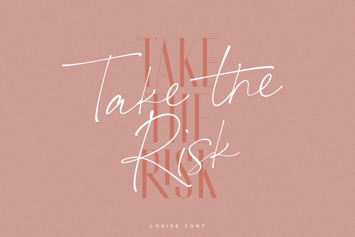 Lorise Font, a Sans Serif Font by vuuuds (Photo 9 of 21)