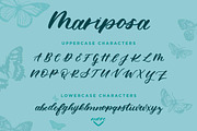 Mariposa Font Trio, a Script Font by Monarch Design Co. (Thumbnail 9 of 9)