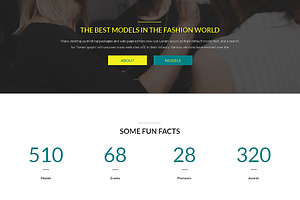 New Face Responsive One Page Theme