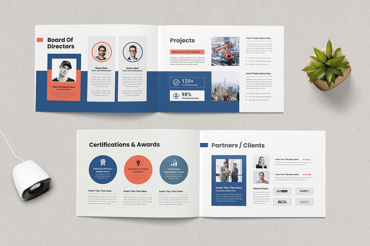 Company Profile Template, a Brochure Template by Creativity-Design (Photo 5 of 7)