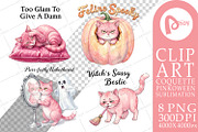 Coquette Pinkoween Sublimation, a Seasonal Illustration by Artnoy (Thumbnail 13 of 18)