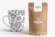 Cafelicious - Coffee Logo Kit, a Branding & Logo Template by LovePowerDesigns (Thumbnail 8 of 12)
