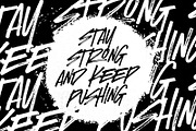 WAVE BLOCK - Marker Brush, a Blackletter Font by ErgibiStudio (Thumbnail 4 of 9)