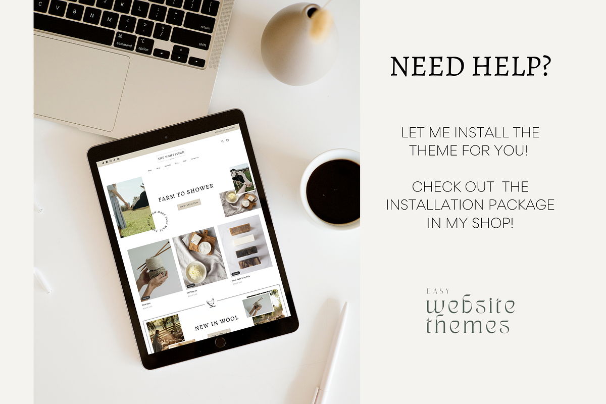 Shopify Theme Bundle | The Homestead, a Templates & Theme by Easy Website Themes (Photo 10 of 10)