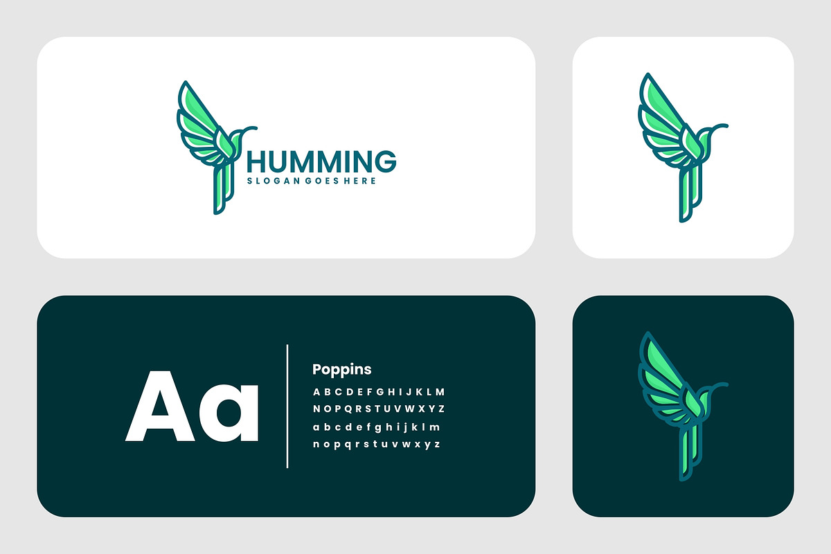 Mascot Modern Humming Bird Logo Desi, a Branding & Logo Template by Artnivora.Std (Photo 2 of 3)