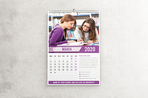 2020 Education Calendar Templates