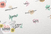 HERS LOGO BUNDLE (50 premade logos), a Branding & Logo Template by pawellpi (Thumbnail 6 of 10)