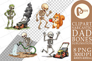 Sarcastic Dad Bones Sublimation, a Seasonal Illustration by Artnoy (Thumbnail 14 of 18)