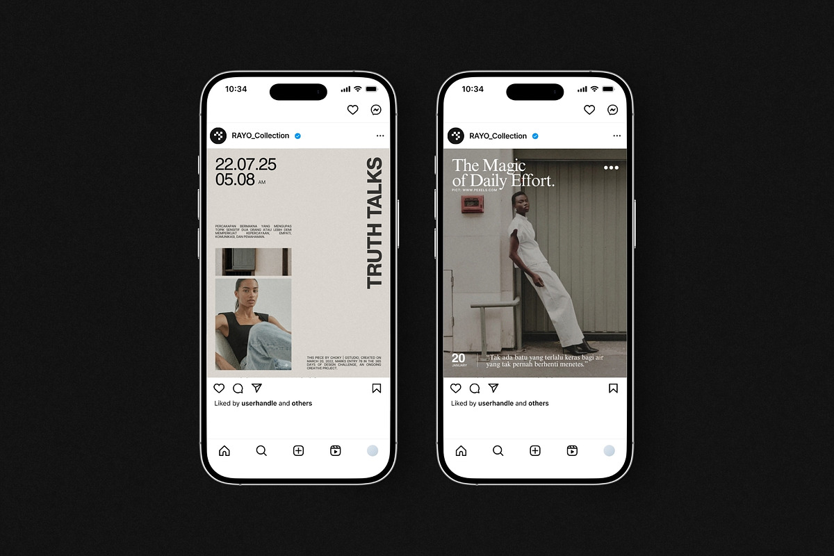 RAYO | Social Media Kit (II), a Social Media Template by Pixel Grid (Photo 9 of 10)