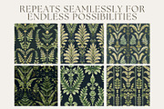 15 Symmetrical Ferns Patterns, a Pattern Graphic by Inknfolly (Thumbnail 2 of 7)
