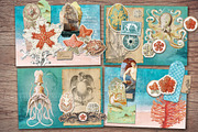 Ocean Scrapbooking Kit, an Illustration by Secret Helper (Thumbnail 3 of 9)