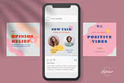 UNSPOKEN - Podcast IG for Canva, a Social Media Template by Kalstud (Thumbnail 3 of 4)