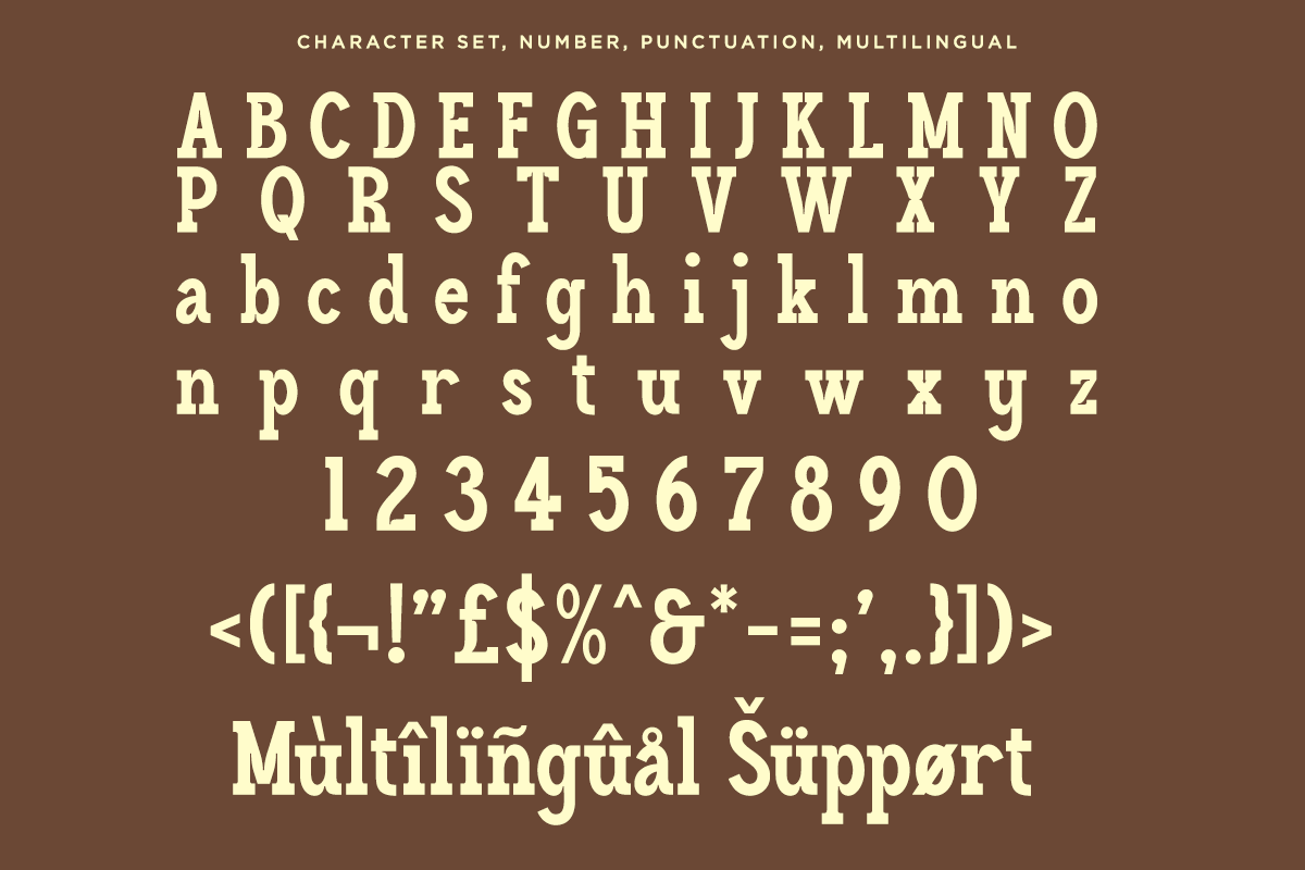 Haleriy - Ligature Slab Serif Font, a Slab Serif Font by RagamKata (Photo 9 of 10)