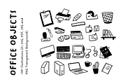 99+ Hand-Drawn Office Objects, an Object Illustration by The Journey Atelier (Thumbnail 3 of 6)