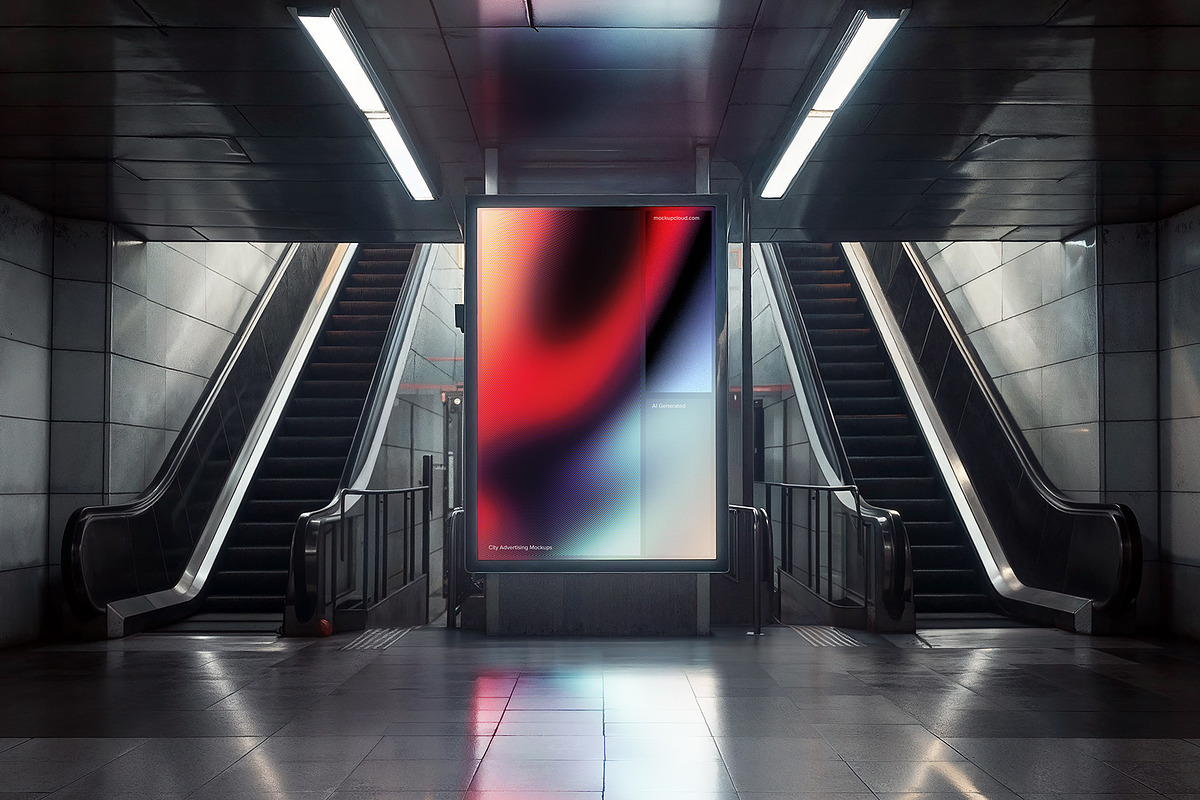 City Advertising Mockups Bundle, an Advertising Mockup by Mockup Cloud (Photo 9 of 41)