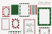 Christmas Circus Cliparts & Frames, an Object Graphic by Essentially Nomadic (Thumbnail 9 of 9)