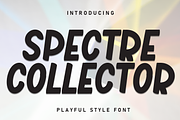 Spectre Collector | Script Font, a Script Font by Scratchones (Thumbnail 1 of 8)