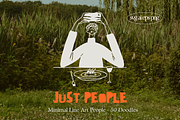 Just People: Minimal Line Art, a Person Illustration by Veyla (Thumbnail 1 of 11)