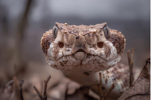 The Terciopelo Viper, or Fer-de, an Animal Photo by ZinetroN