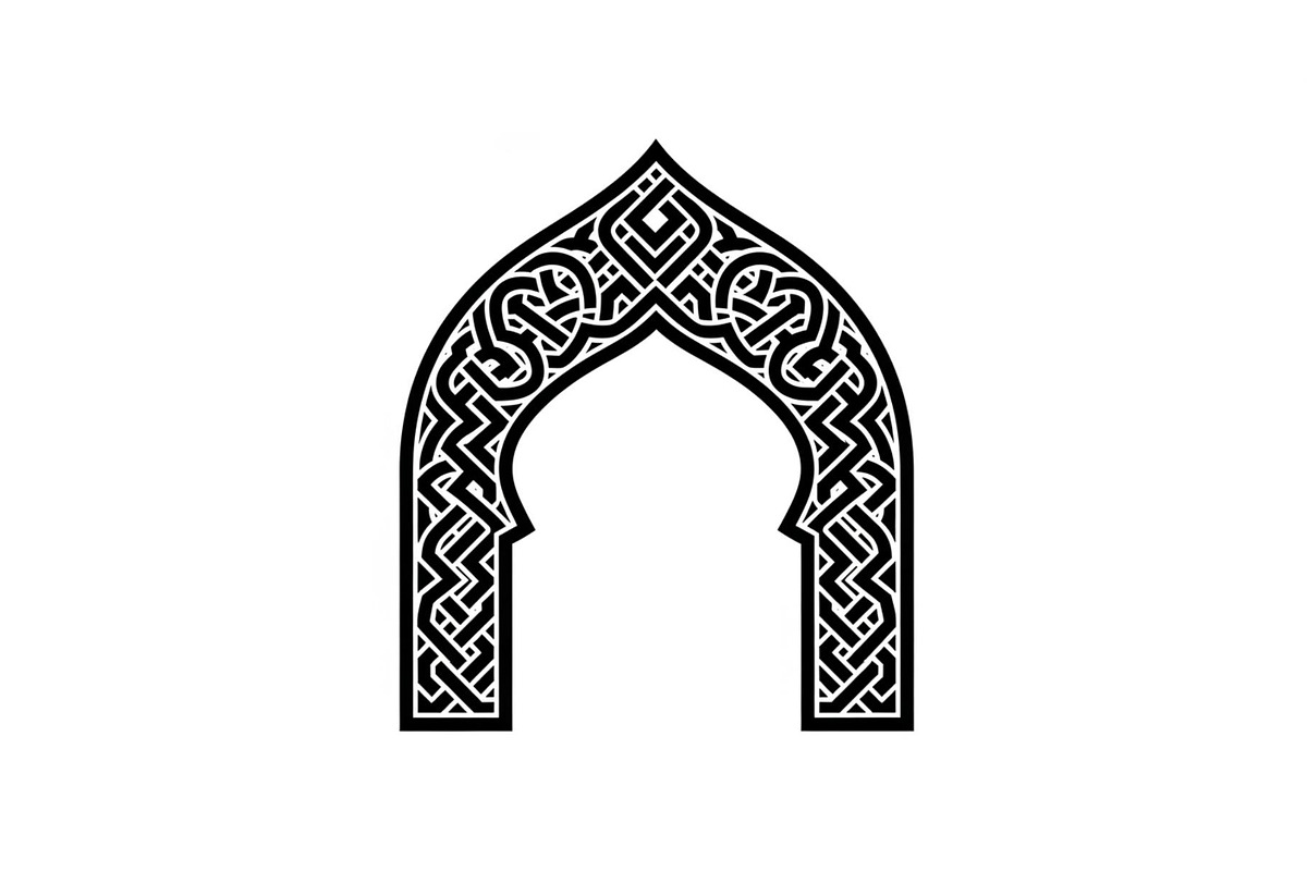 Islamic Arch Window Vector Bundle, an Illustration by yasushie (Photo 47 of 51)
