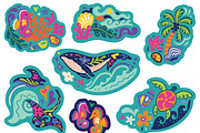 Tiny Weird Worlds Sticker Collection, an Object Illustration by PenguinHouse (Thumbnail 16 of 18)