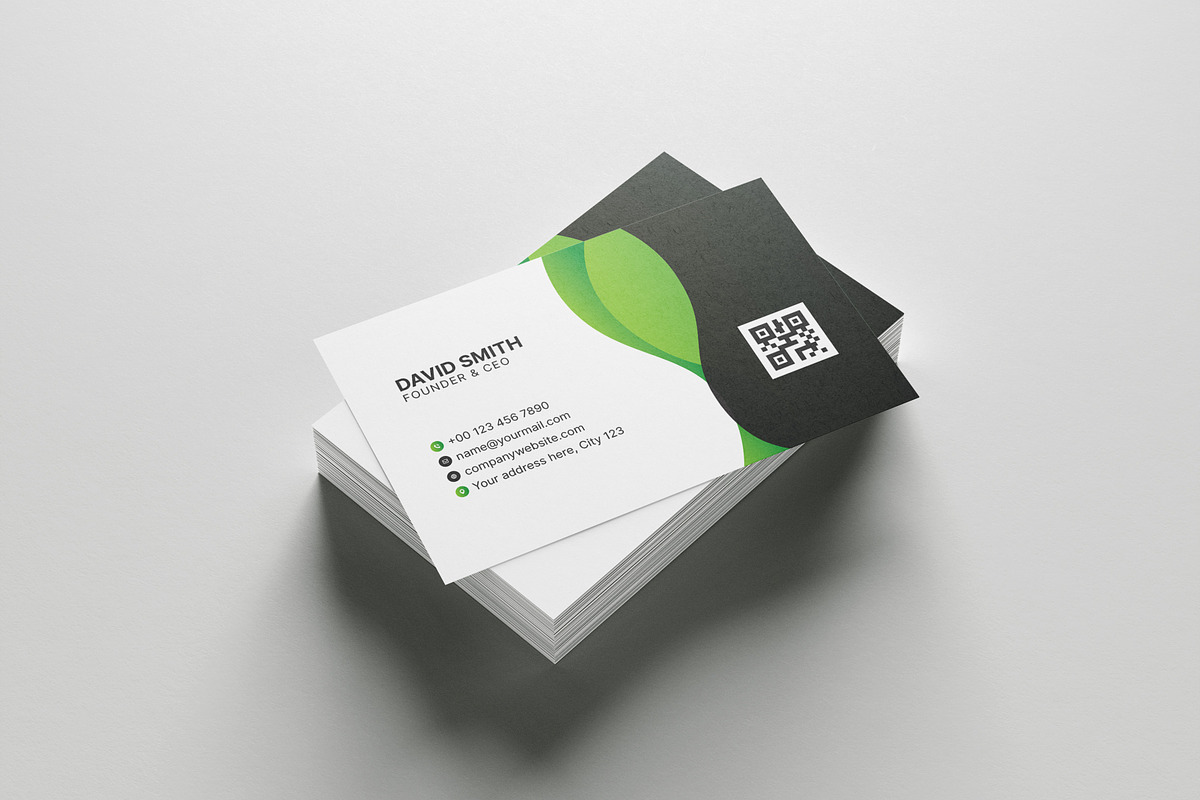 Creative and Modern Business Card, a Business Card Template by VectStock (Photo 5 of 6)