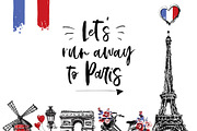 Paris Landmarks Sights Set & 30Cards, an Outline Icon by Sopelkin (Thumbnail 8 of 8)