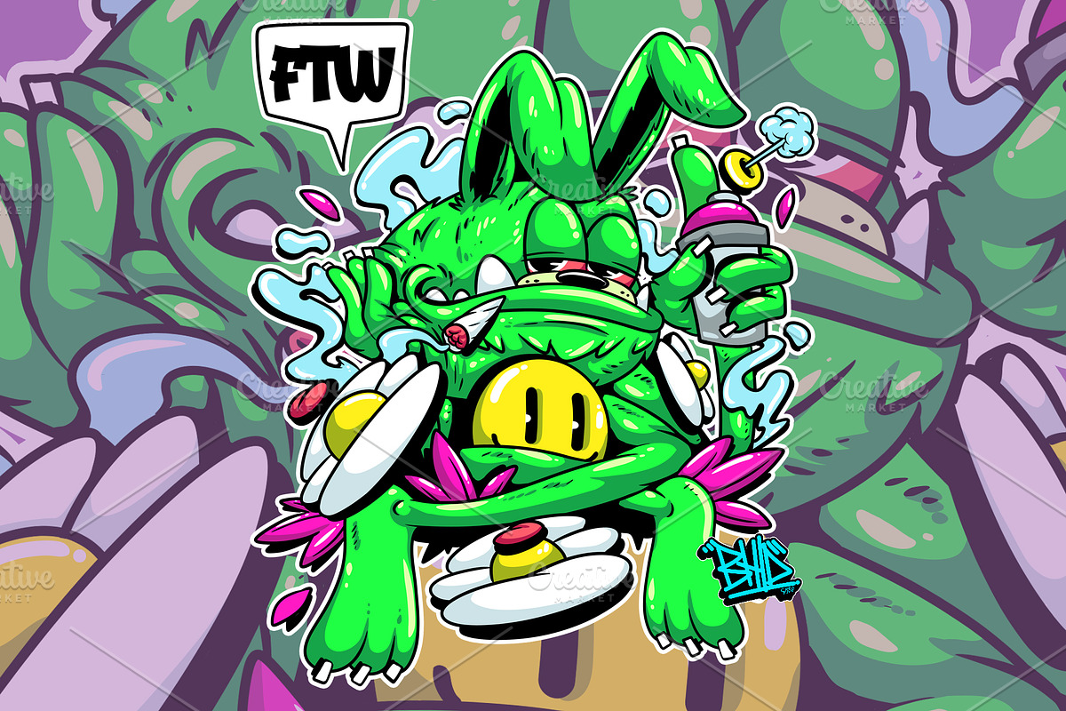 NICE TRY, a Work Illustration by Behold creative supply (Photo 1 of 3)