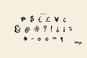 Mix Accomplice - A Ransom Note Duo, a Handwritten Font by Mix Fonts (Thumbnail 10 of 13)