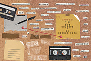 Criminal Bureau Collage Kit, an Object Graphic by Freezerondigital (Thumbnail 5 of 18)