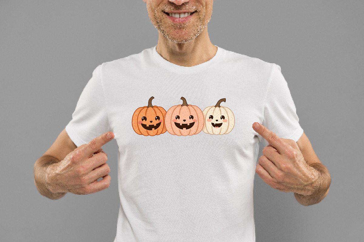 Cute Pumpkins Hand Drawn Png, an Illustration by Daily.Designs (Photo 2 of 5)
