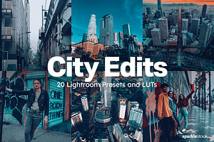 20 City Edits Lightroom Presets LUTs