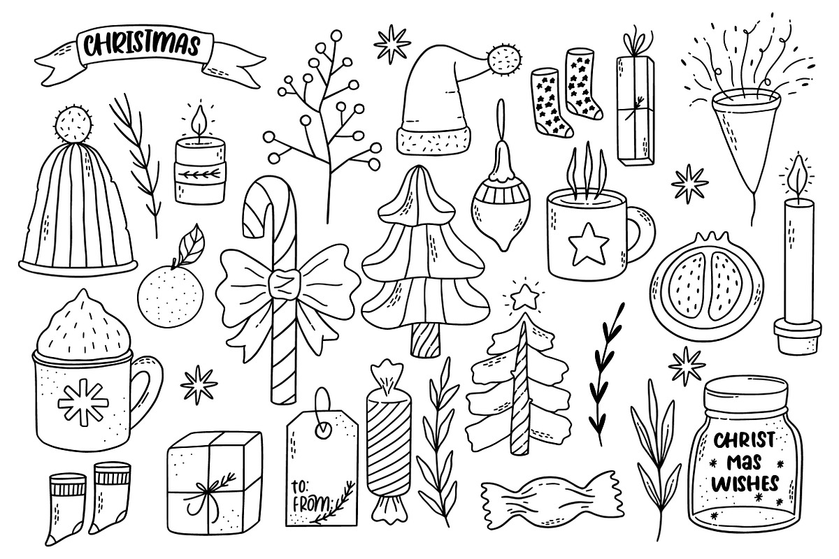 SALE! Tiny Christmas., a Decorative Illustration by Sentimental postman (Photo 7 of 13)
