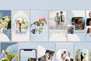 Wedding Canva Instagram Pack