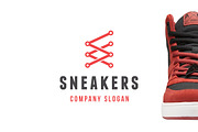 Sneakers Logo, a Branding & Logo Template by Vepix (Thumbnail 1 of 4)