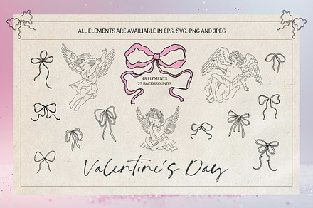 Valentine's day vector collection