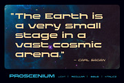 Proscenium Serif - A Widescreen Font, a Serif Font by Wingsart Studio (Thumbnail 2 of 14)