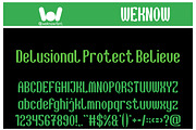 Believe System font, a Font by weknow (Thumbnail 2 of 8)