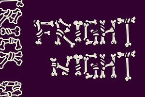 Ghoul Bones Display Font