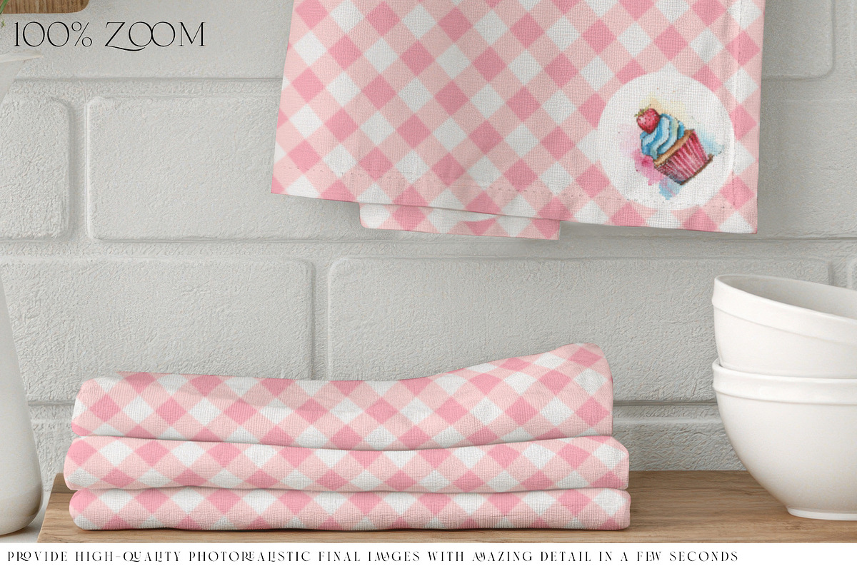 Kitchen Towel Mockups, a Household Mockup by mock-ups (Photo 12 of 15)